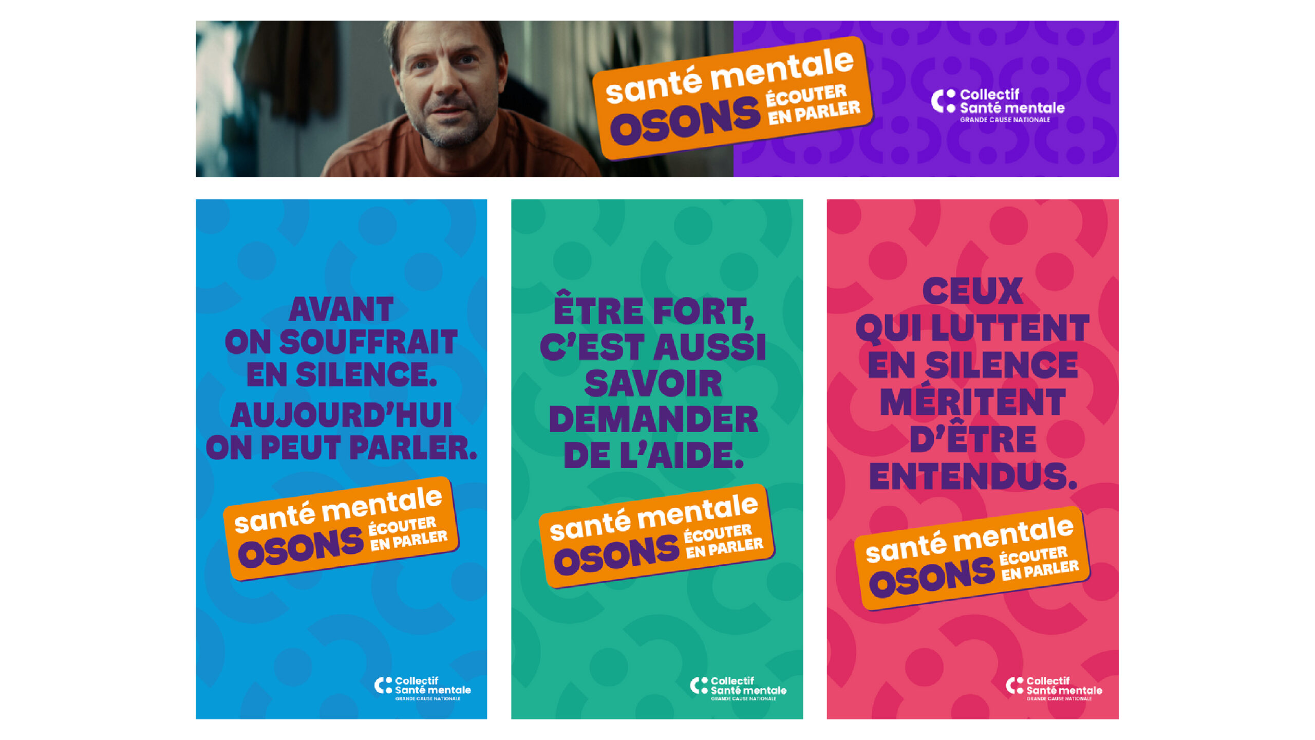 « Osons écouter, osons en parler » : Le Collectif Santé mentale – Grande cause nationale lance sa campagne !