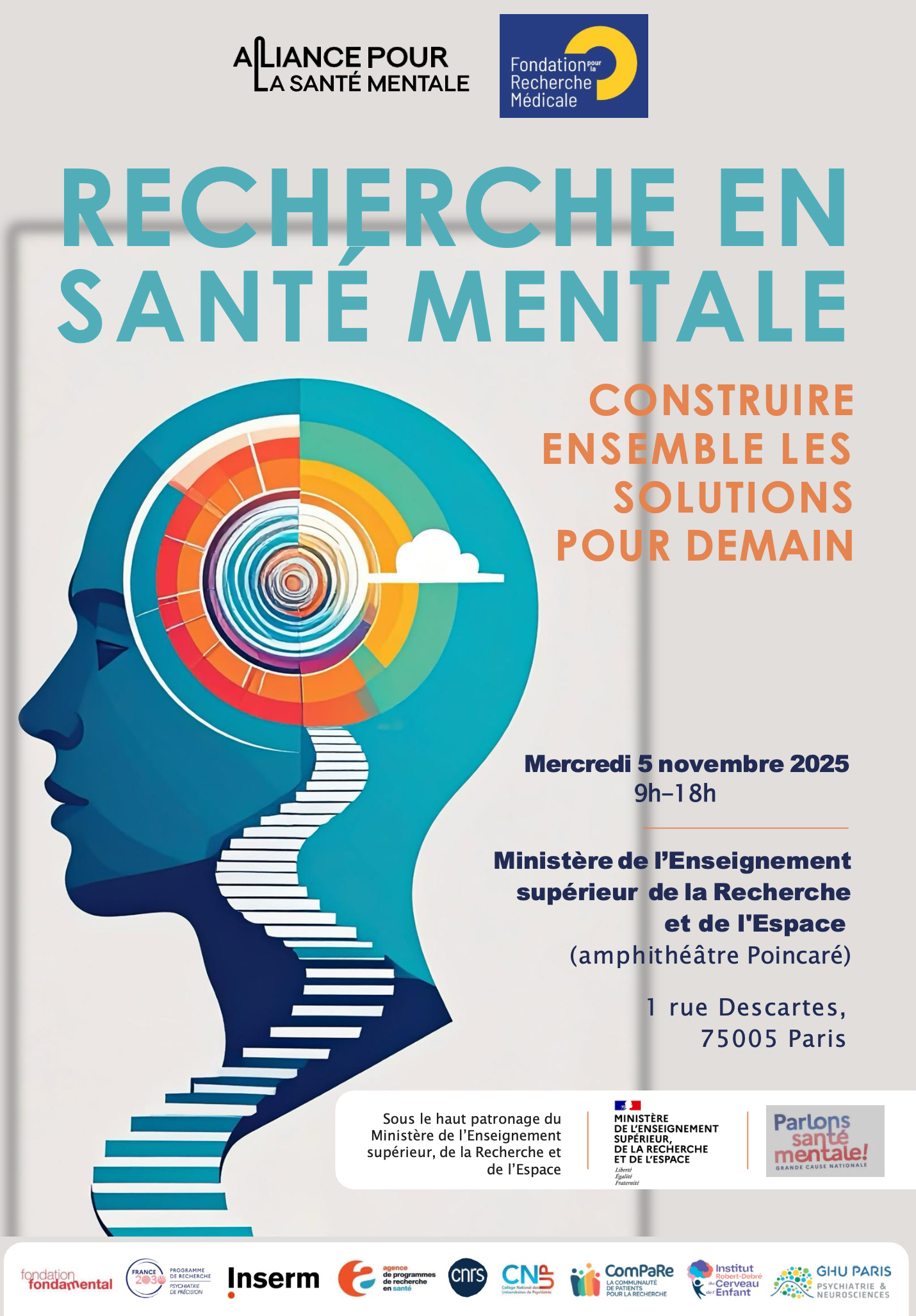 Recherche en santé mentale : l&rsquo;Alliance et la Fondation pour la Recherche Médicale s&rsquo;associent pour une journée dédiée