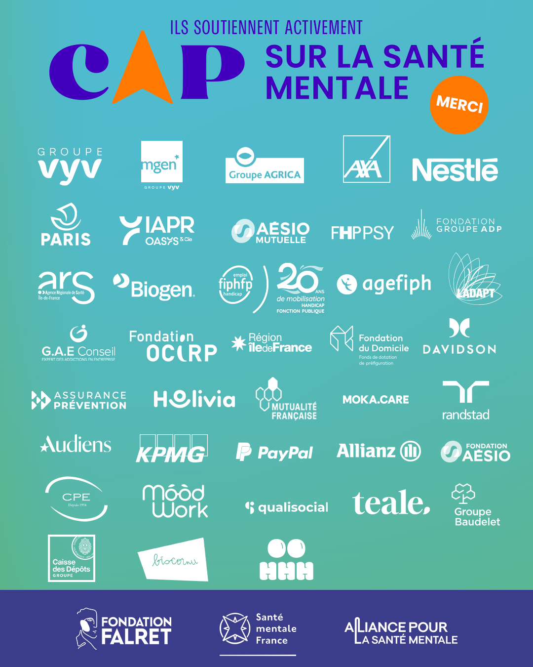 CAP sur la santé mentale – 3 jours pour comprendre la santé mentale au travail – 19 au 21 novembre 2025